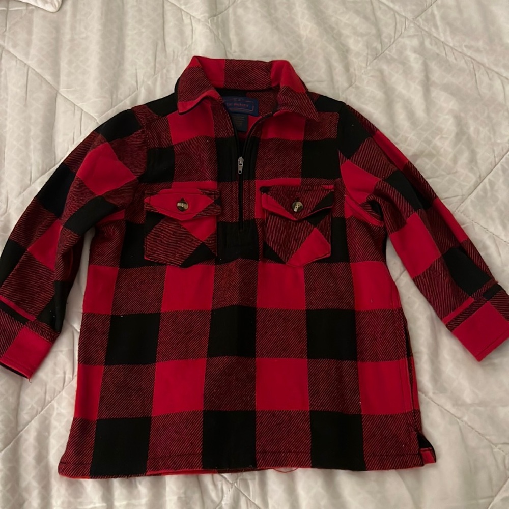 Lil hickory flannel shirt jacket